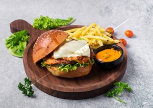 Piri Piri Chicken Burger