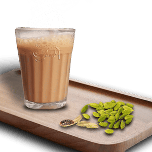 Elaichi Chai ( Milk Tea With Elaichi) - Serves 2