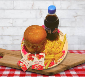 Chicken burger combo