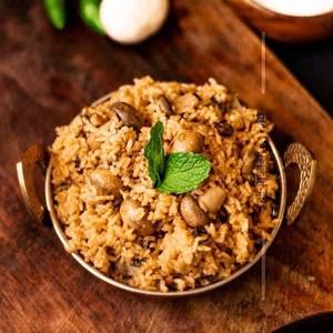 Mushroom Biriyani