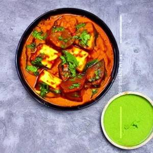 Paneer Dhaniya Mirchi