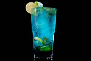 Blue Curaco Mojito