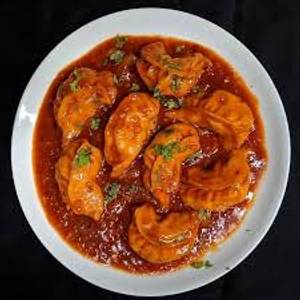 Chinese gravy momos