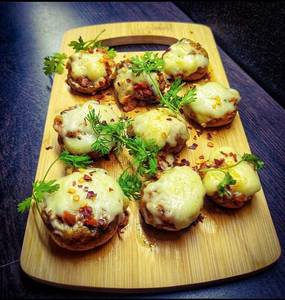 Stuffed Mushroom Cheese Chilli