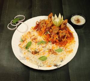 Mutton Tandoori seekh Kabab Biryani