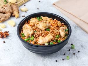 Chicken Burnt Chilli Garlic Rice