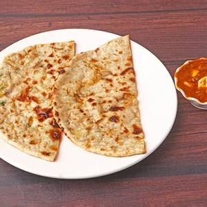 Aloo Paratha with Paneer Butter Masala