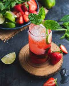 Strawberry mojito