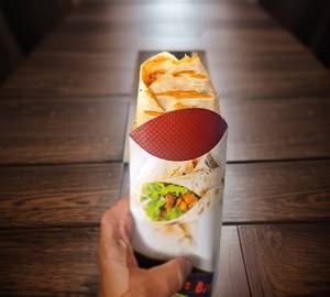 Loarded Chicken Cheese Wrap