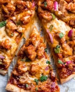 B B Q Paneer Pizza (onion,bellpepper,premium San Marzano Sauce, Basil, Herbs, B B Q American Sauce)