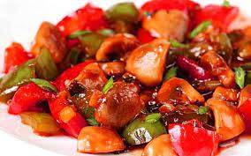 Mushroom Chilli