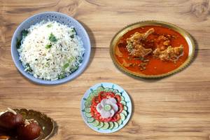 Home Style Mutton Curry Combo