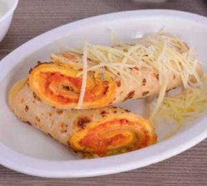 Double Anda Paneer Cheese Roll