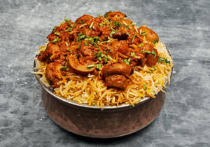Mushroom Biryani