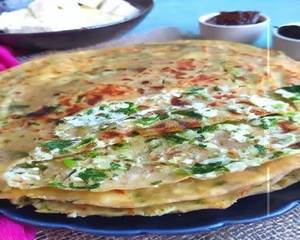 Cheese Paneer Veg Paratha