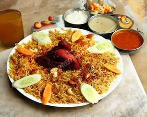 Chicken Mandi Combo (fry Piece + Sweet)
