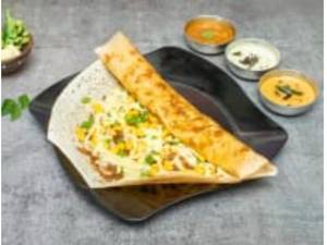 Millet Corn Cheese Dosai ( 1 )