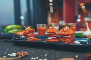 Peri Peri Fried Mini Idli