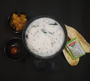 Curd Rice with Potato Kara Curry
