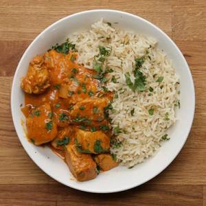 Butter Chicken Rice Bowl       