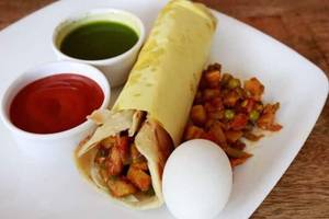 Single Egg Single Veggie Roll