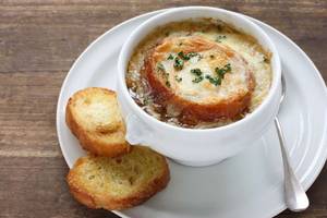 French Onion Cheese Soup