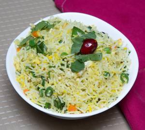 Singapore Chicken Fried Rice