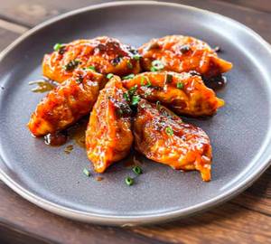 Chicken pan fried momos                                                          