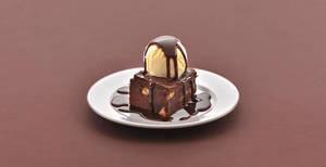 Brownie With Icecream