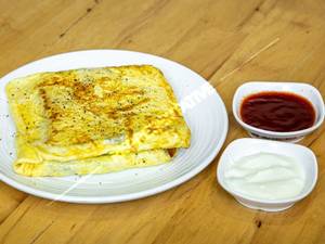 Bread omelette