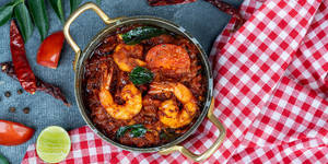 Prawns Roast [Sea Prawns]