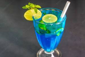 Blue Lagoon Mojito