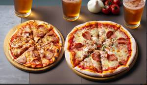 Classic & Onion Pizza Combo (medium ) With 500ml Thums Up
