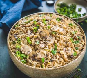 Chicken Mushroom Fried Rice