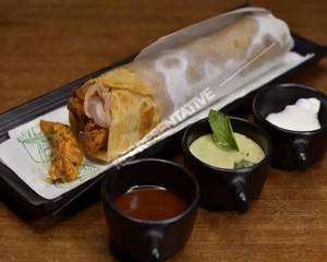 Single Egg Double Chicken Roll