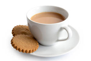 Tea [2 Cups] + Butter Biscuit [3 Pieces]