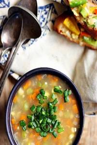 Sweet Corn Veg Soup