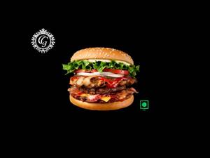 Craving Grave Double Special Patty Cheese Burger