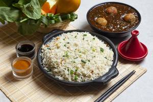 Veg Manchurian Fried Rice