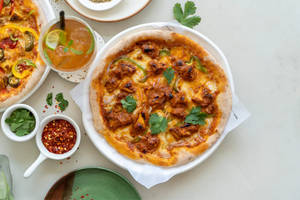 Butter Chicken Pizza [9 Inches]