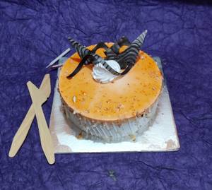 Eggless Honey Almond Cake 