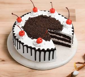Eggless Black Forest Cake