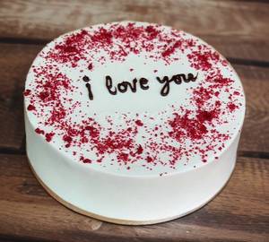 Propose day cake