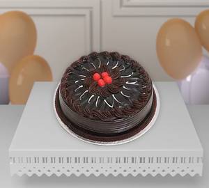 Brownie Dark Chocolate Cake