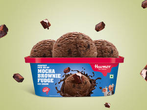Mocha Brownie Fudge[Tub]750Ml