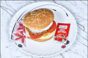 Classic aloo tikki burger
