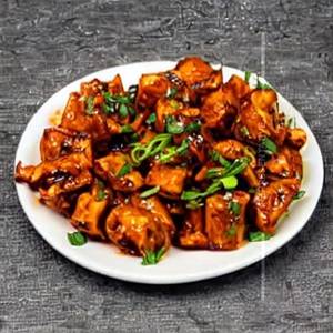 Hot Garlic In Vegetable Fry 