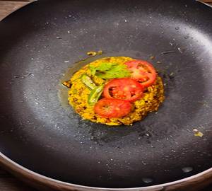 Bhurji with paratha 2 eggs