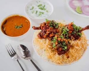Chicken Lollipop Biryani