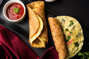 Anda Roll Paratha